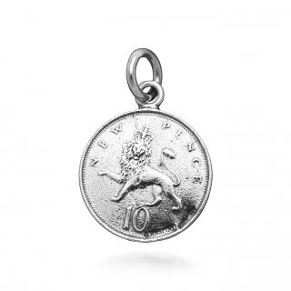 Giovanni Raspini - Charm 10 Pence - Argento