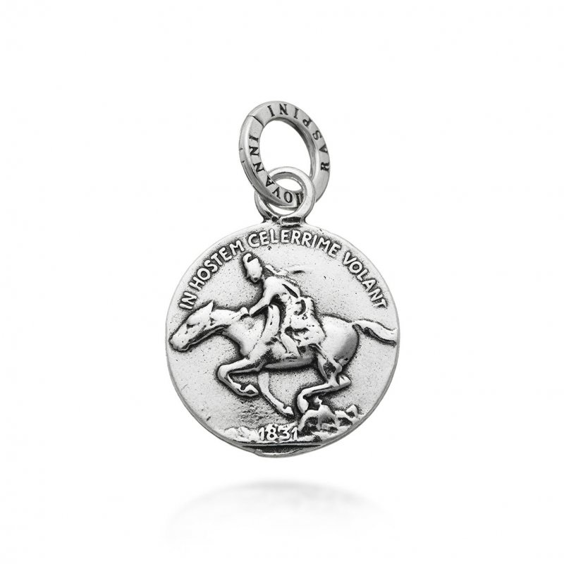 Giovanni Raspini - Charm Medaglia Artiglieri - Argento