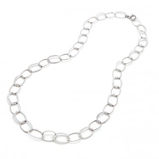 Collana Maglia Ovale Alternata