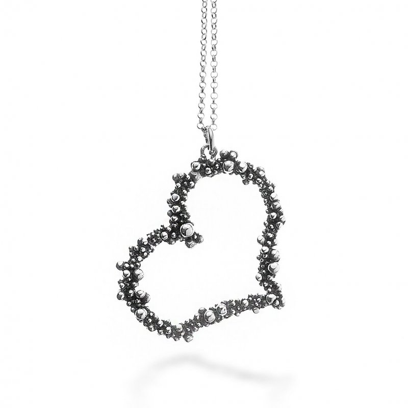 Pendente Cuore Perlage