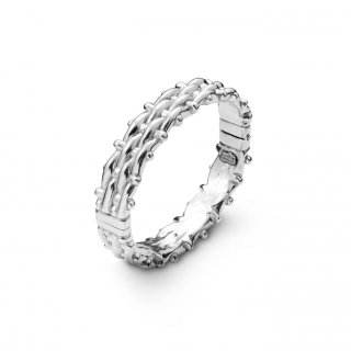 Giovanni Raspini - Bangle Paris - Argento - Rock