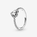 Heart Sterling Silver Ring Wih