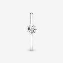 Anello Solitario Stella Celeste