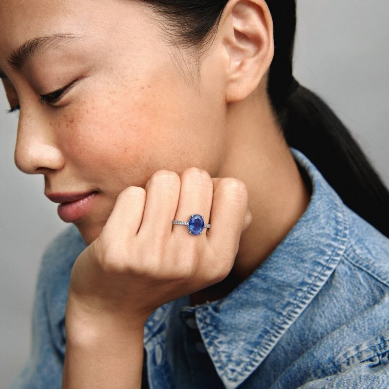 Anello Pietra Blu
