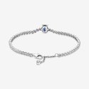 Bracciale Tennis Con Pietra Blu
