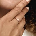 Anello Cuore Asimmetrico