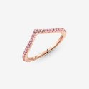 Anello Desiderio Scintillante Rosa