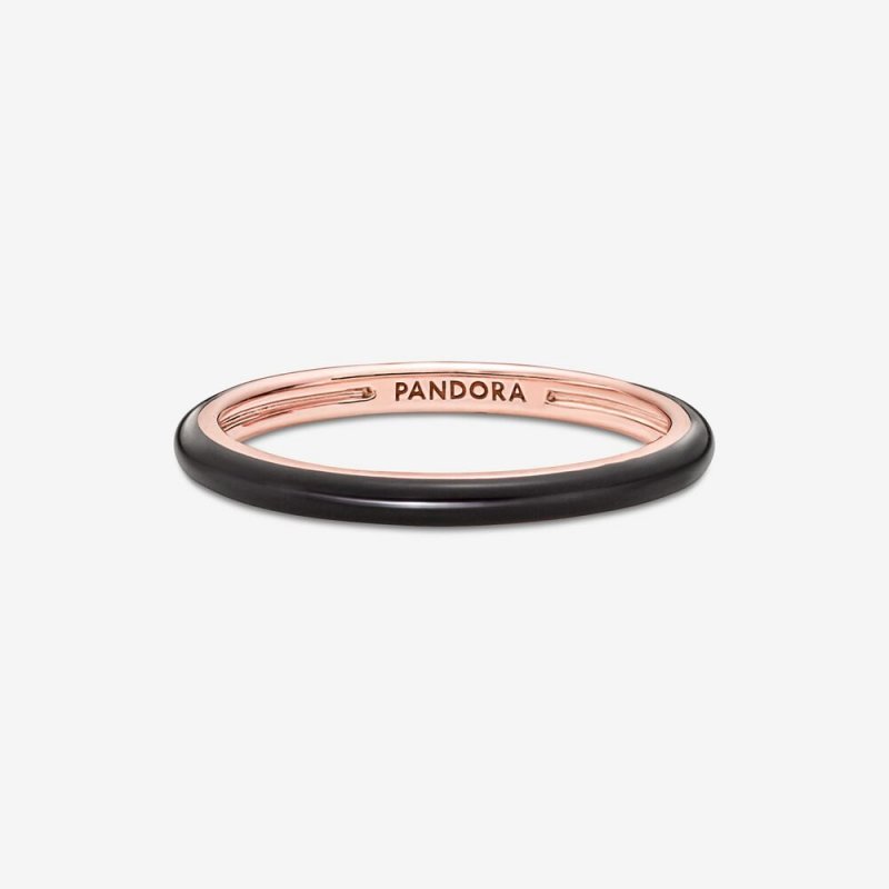 Anello Nero Pandora Me