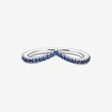 Anello Desiderio Scintillante Blu