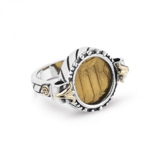 Gerardo Sacco - Anello Pasta Vitrea - Argento - Oro