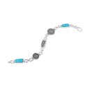 Gerardo Sacco - Bracciale Gs 50223 - Argento - Turchese