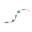 Gerardo Sacco - Bracciale Gs 50223 - Argento - Turchese