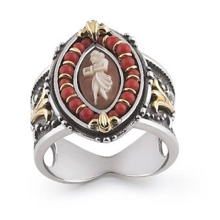 Gerardo Sacco - Anello Donna - Argento - Corallo