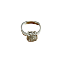 Chimento - Anello Donna - Oro Bianco - Invisible