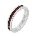 Chimento - Anello Aeternitas - Oro Bianco - Rubino