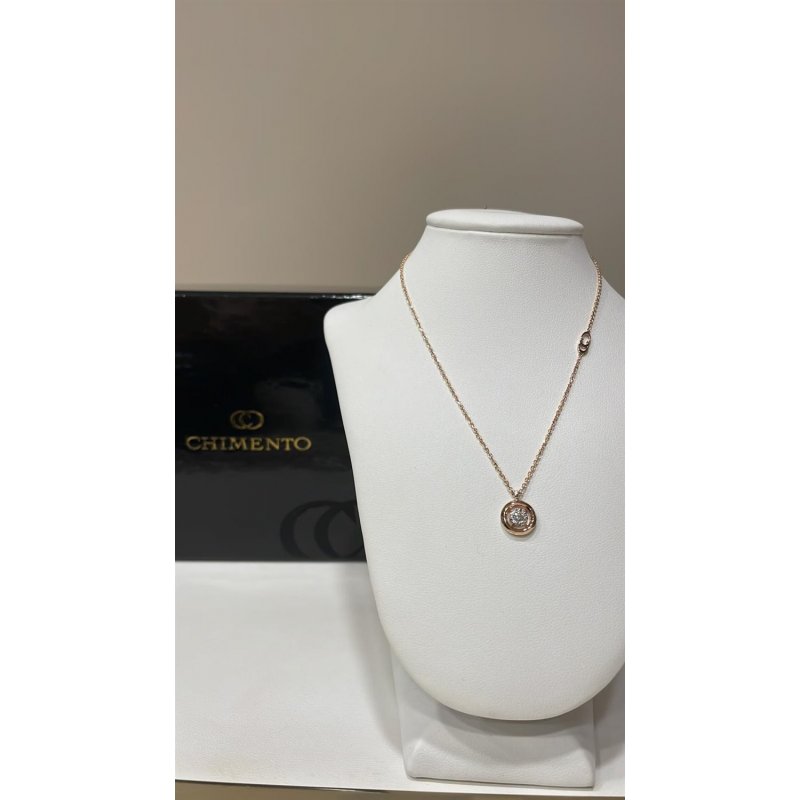 Chimento - Collana Con Pendente - Oro Rosa