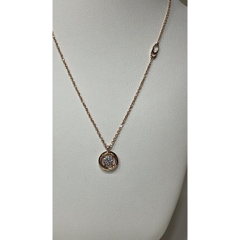 Chimento - Collana Con Pendente - Oro Rosa