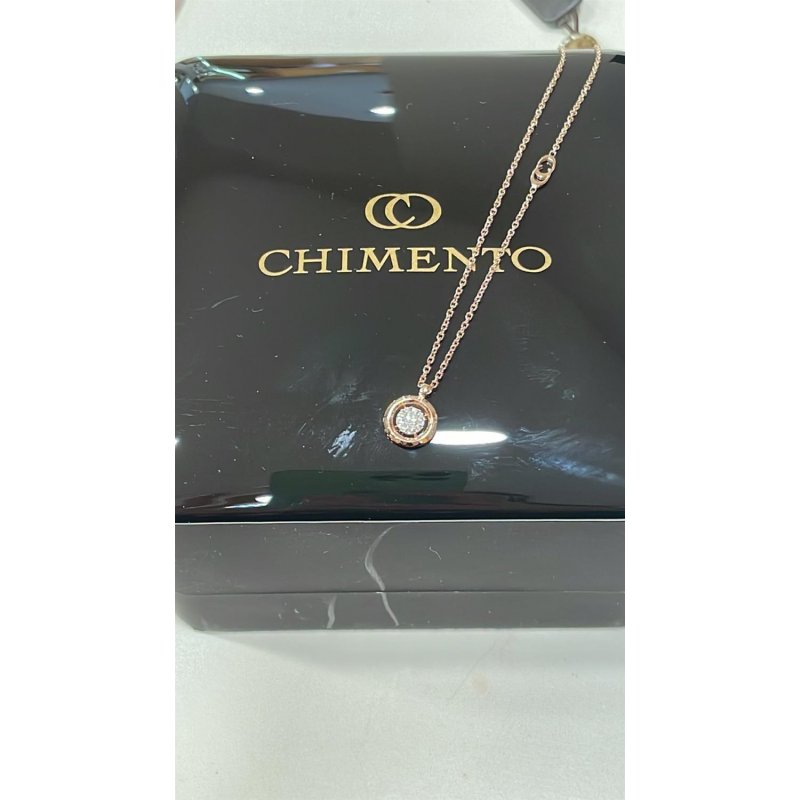Chimento - Collana Con Pendente - Oro Rosa