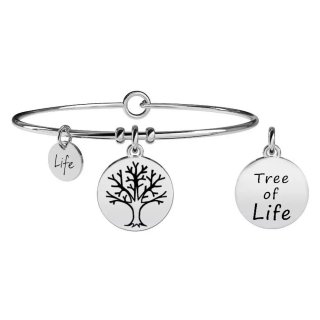 Kidult - Bracciale Kidult Nature - Albero Vita - Acciaio