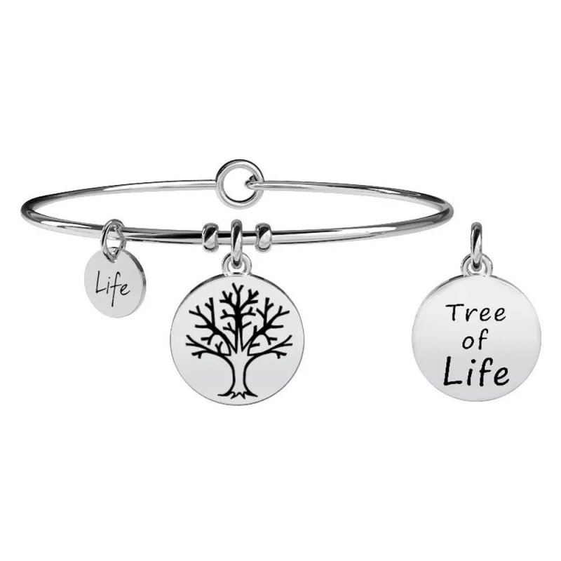 Kidult - Bracciale Kidult Nature - Albero Vita - Acciaio