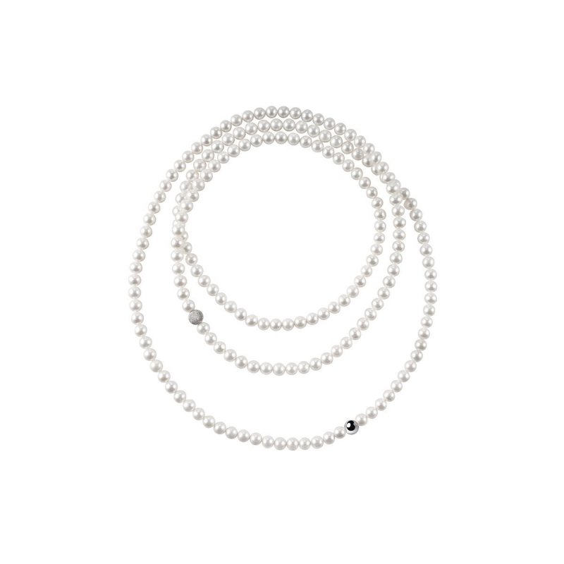 Bliss - Collana Paradise - Oro Bianco - Bianco
