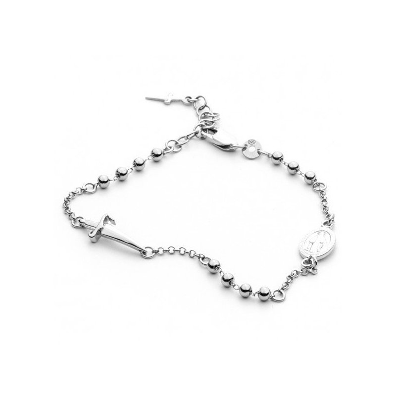 Bracciale Cesare Paciotti rosario uomo JPBR2254B