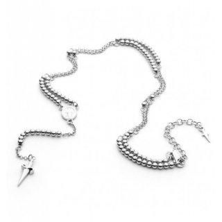 Collana Cesare Paciotti rosario uomo JPCL2253B