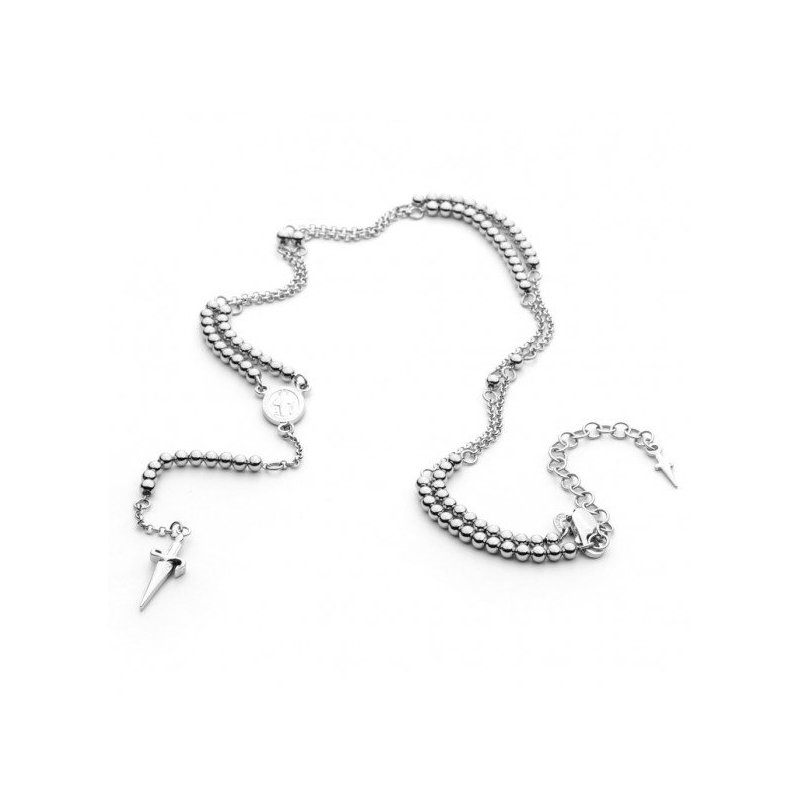 Collana Cesare Paciotti rosario uomo JPCL2253B