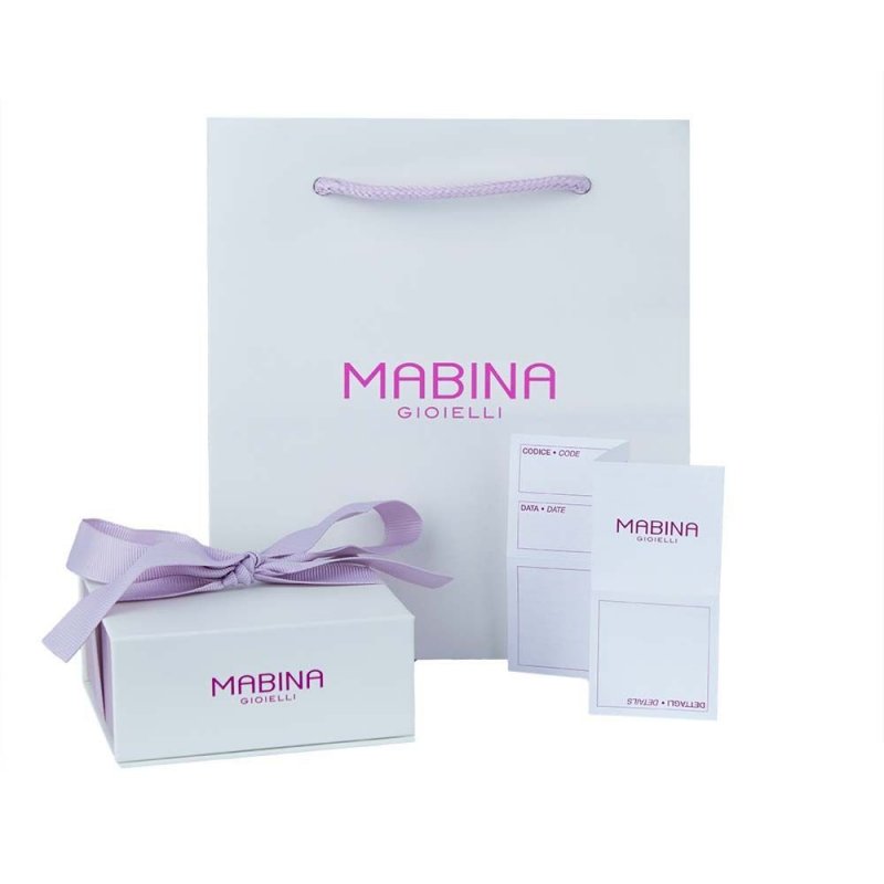 Mabina - Orecchini A Lobo Mabina - Argento - Cuore