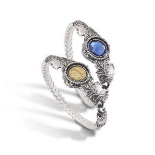 Gerardo Sacco - Bracciale Mesi Reverse - Argento - Oro