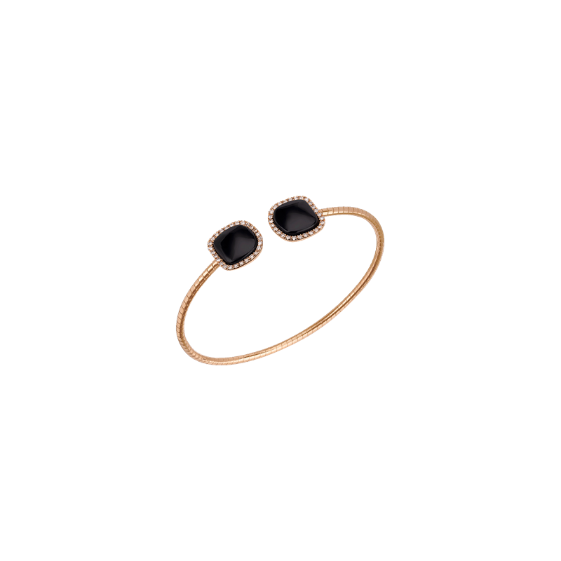 Chantecler - Bracciale Enchanté Oro Kt 18 - Oro Rosa - Diamanti