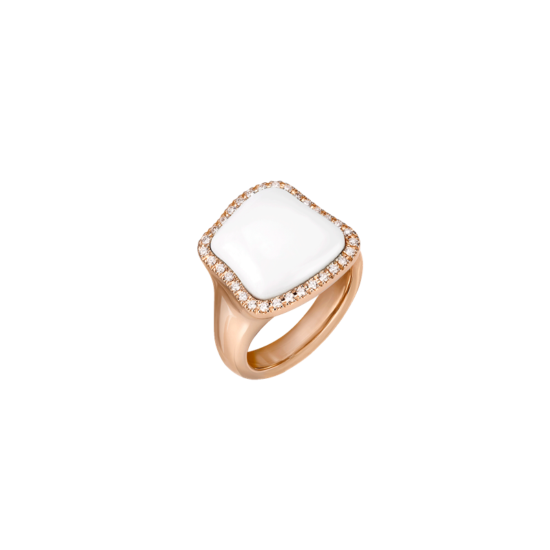 Chantecler - Anello Enchanté - Oro Kt 18 - Diamanti