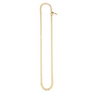 Collana Catena Capri Dorata cm90