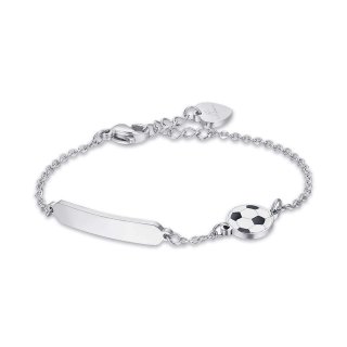 Bracciale Junior In Acciaio Con Pallone