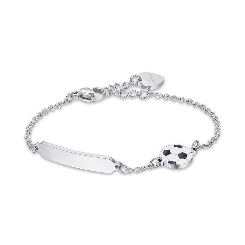 Bracciale Junior In Acciaio Con Pallone