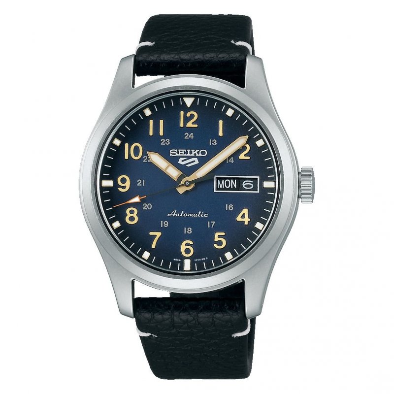 Seiko - Orologio 5 Sports - Automatico - Uomo - Pelle