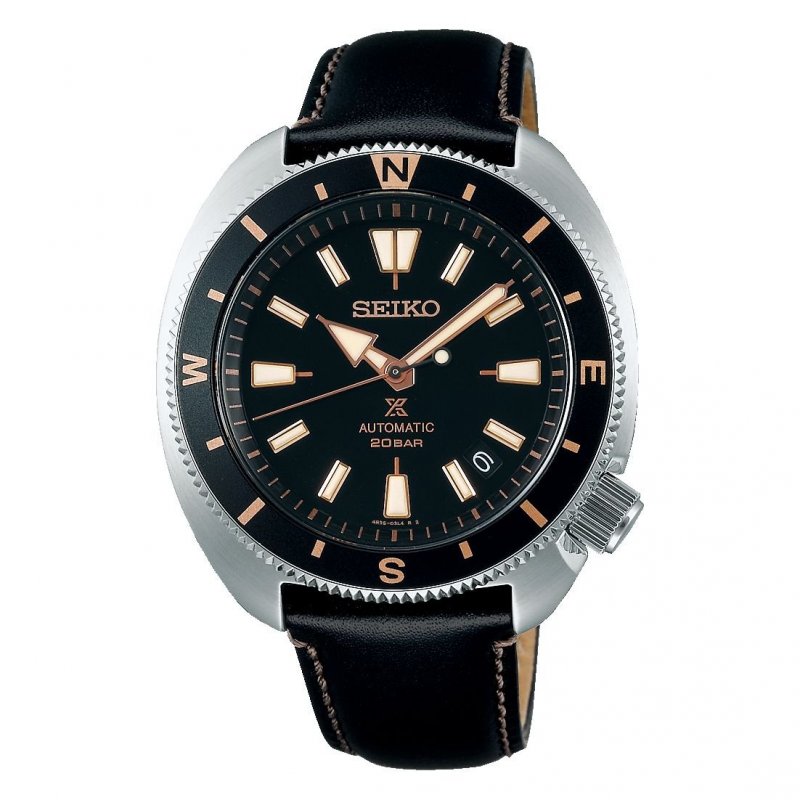 Seiko - Srpg17K1 Automatico - Acciaio Inox - Pelle Di Vitello