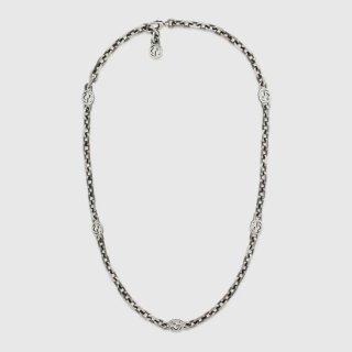 Collana In Argento Con Gg