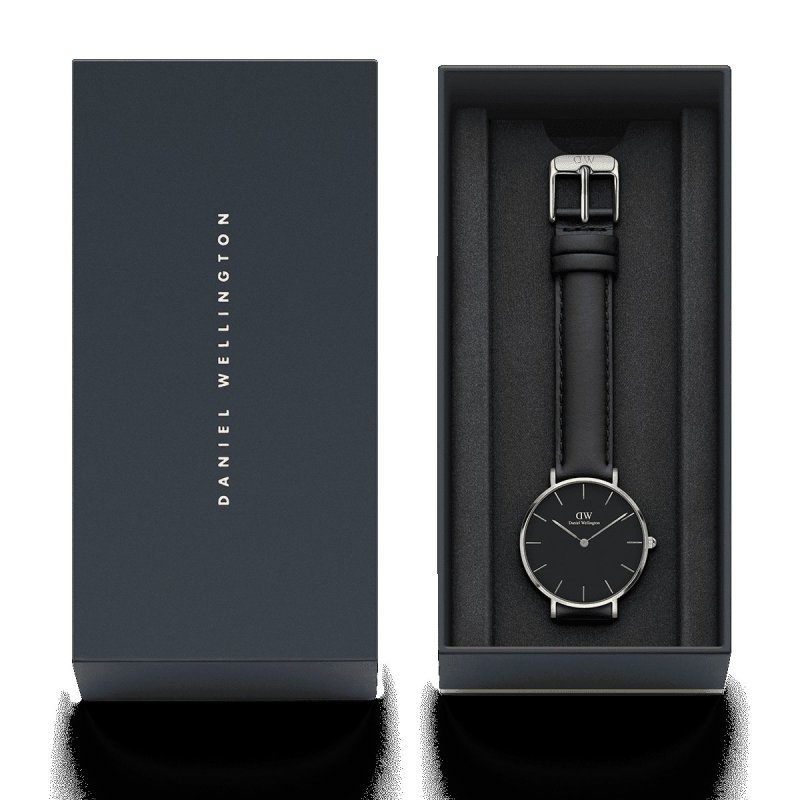 Daniel Wellington - Petite Sheffield - Quadrante Nero