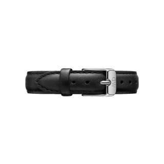 Daniel Wellington - Cinturino Petite Sheffield - Pelle - Nero