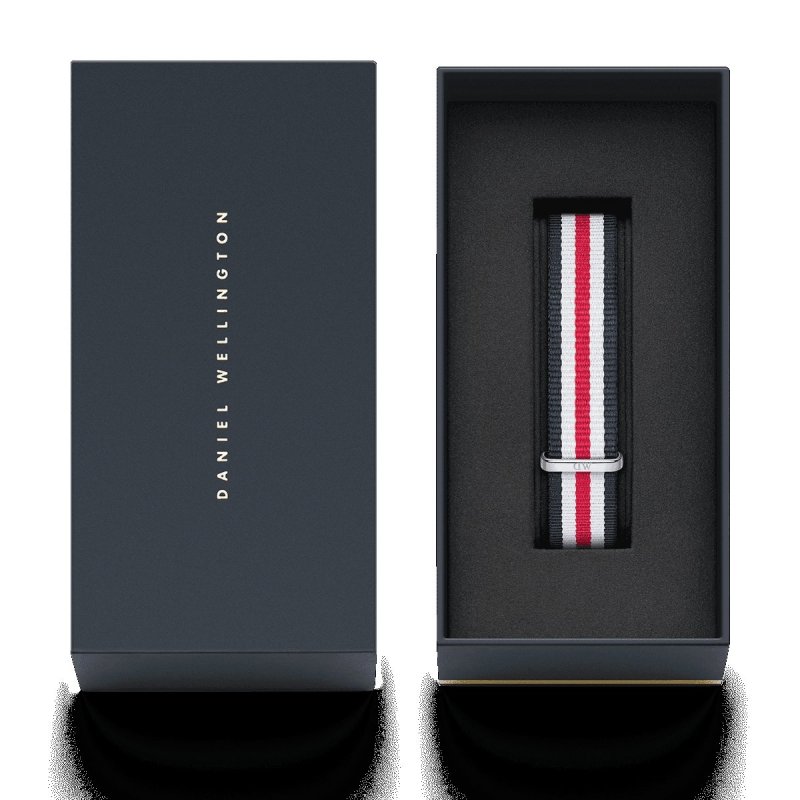 Daniel Wellington - Classic Canterbury - Tessuto - Argento