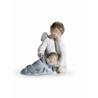 Figurina Il mio angelo custode (blu)