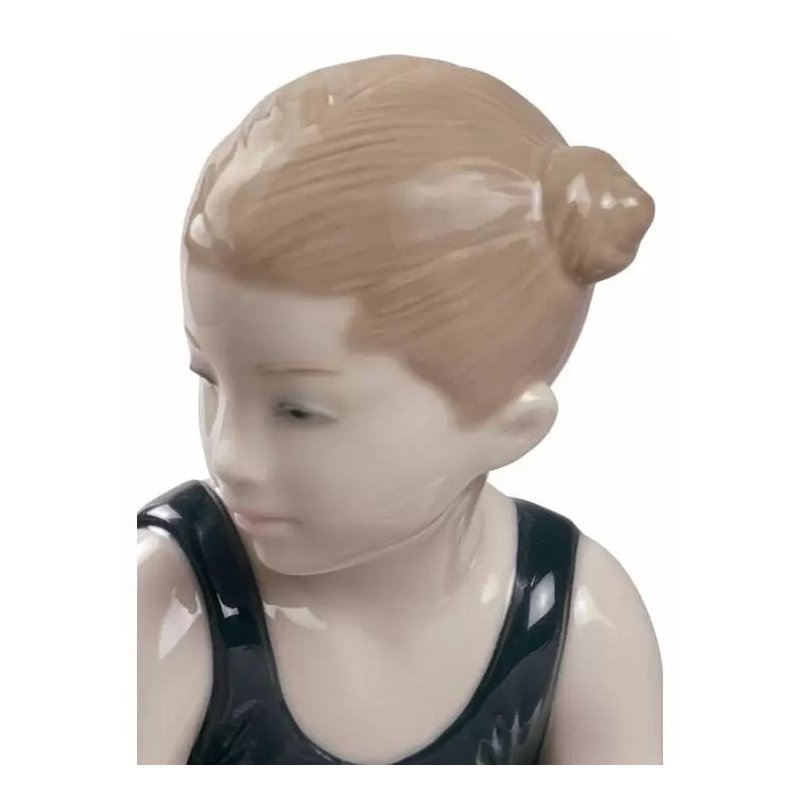 Figurina Bimba ballerina Pensando al debutto