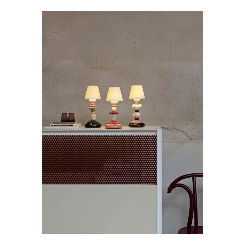 Lampada da tavolo Firefly Sunflower. Nero