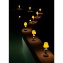 Lampada da tavolo Firefly Sunflower. Nero