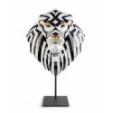 Maschera di Leone (nero-oro)