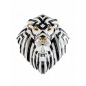 Maschera di Leone (nero-oro)
