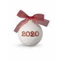 2020 Palla di Natale. Rosso