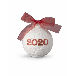 2020 Palla di Natale. Rosso