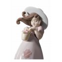 Figurina Bimba Piccola Rosa